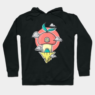 mushroom house Hoodie